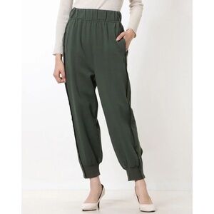 Free People Movement Where The Wind Blows Joggers Olive Green Womens Size Small